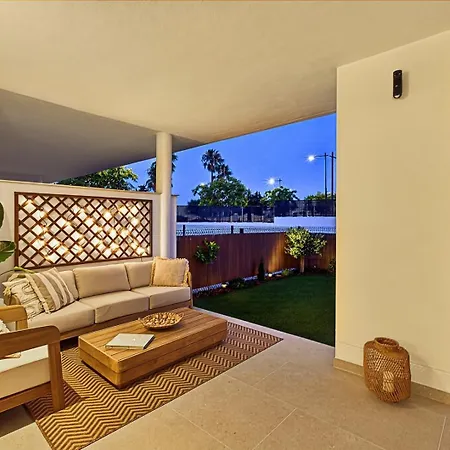 Apartmán Casa Palmera Stylish Garden Pool *